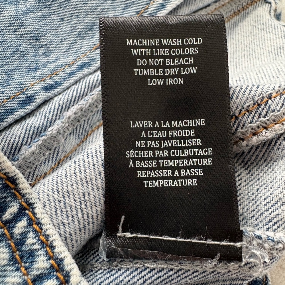 NWT - BLANK NYC Timeless Tailored Denim Vest - Size Medium - Picture 15 of 16